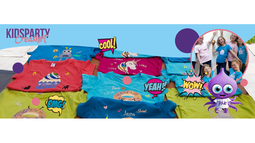 Kidsparty Creashirt