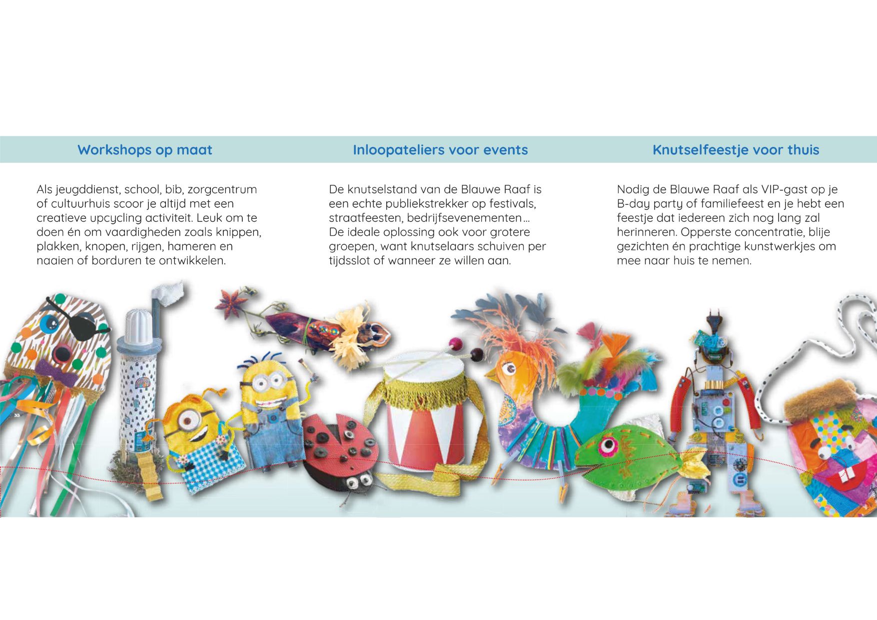 De Blauwe Raaf - knutselfeestjes en creatieve inloopateliers — afbeelding 5